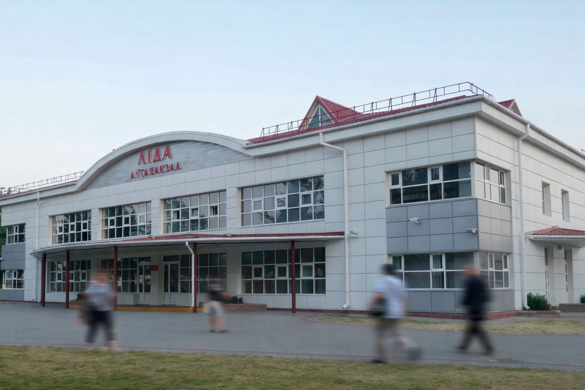 Автовокзал Лида на бульваре Князя Гедимина — центральный транспортный узел города