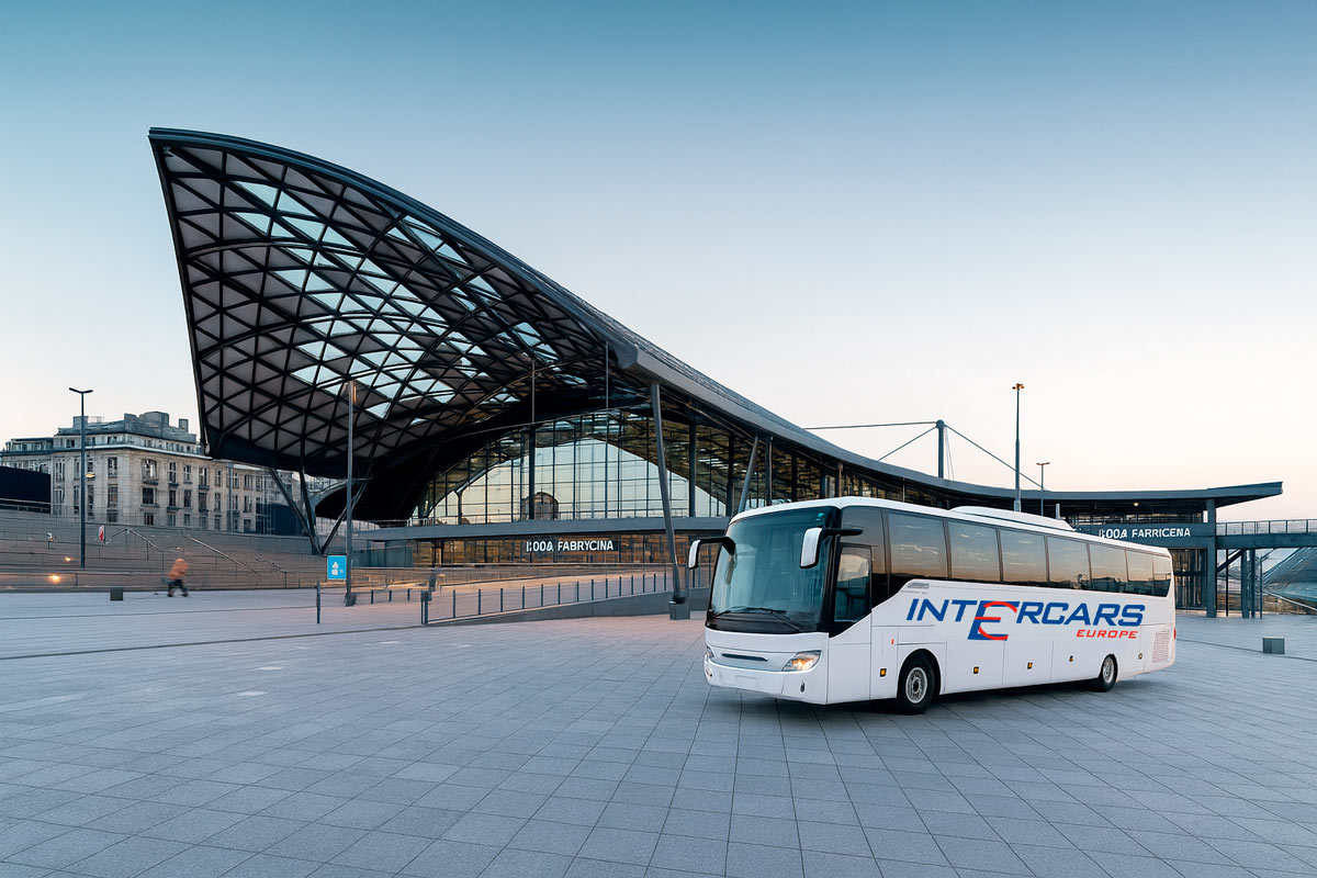 Автовокзал Лодзь Фабричная, улица Бранислава Слазинского, 1