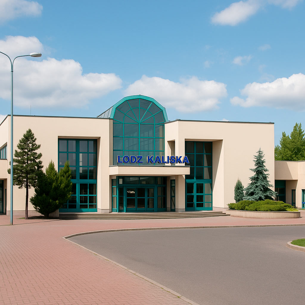 Автовокзал Лодзь Калиска — автобусный терминал рядом с ж/д станцией Łódź Kaliska