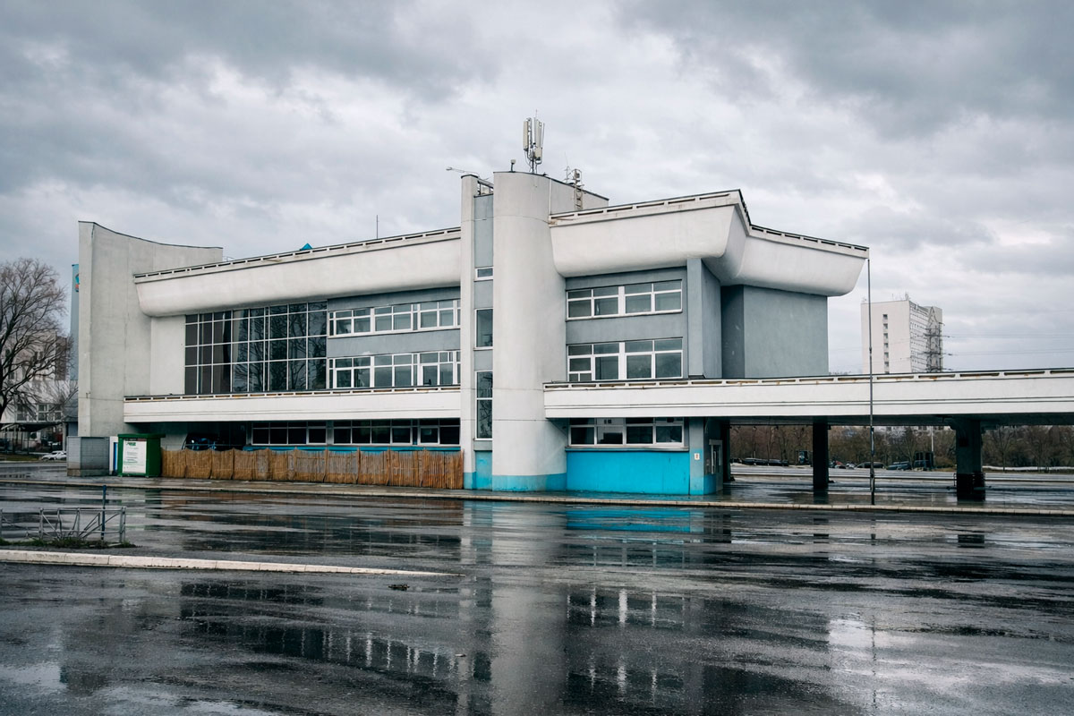 Автовокзал Восточный в Минске на улице Ванеева