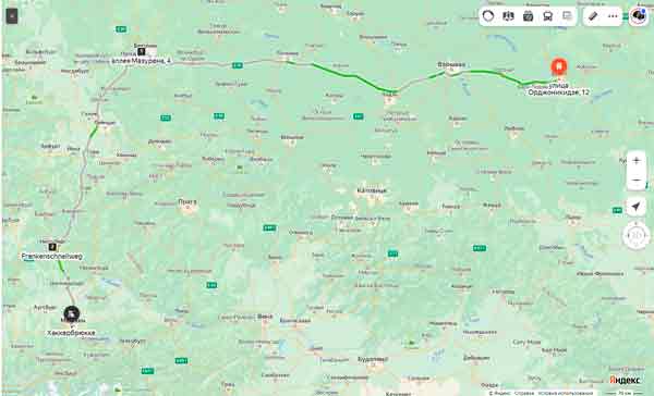 маршрут автобуса Брест Мюнхен