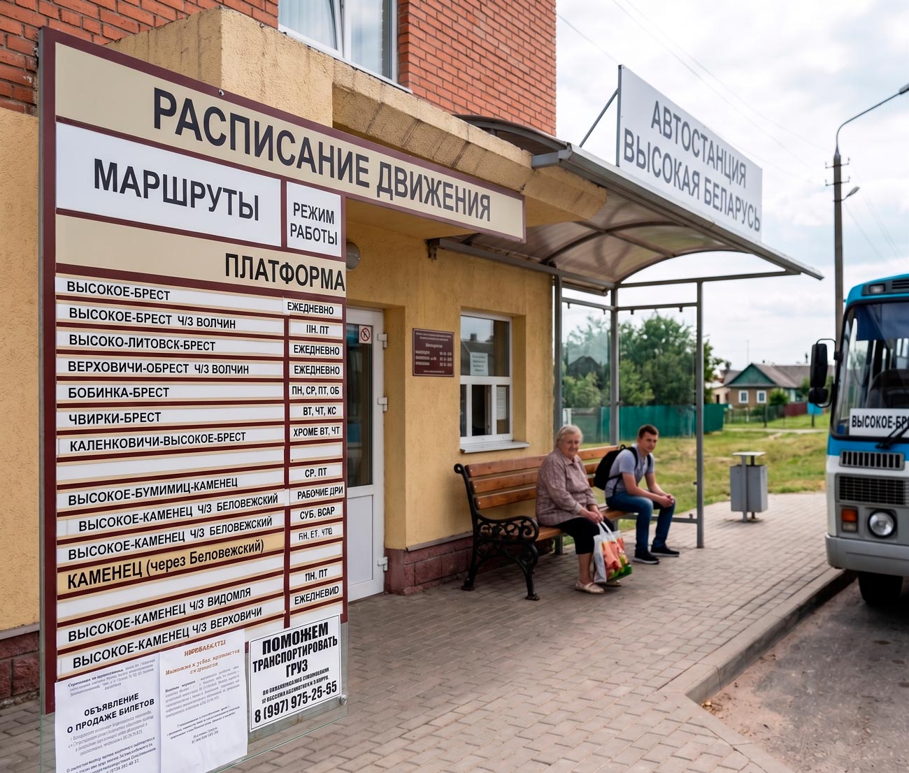 Автостанция Высокое